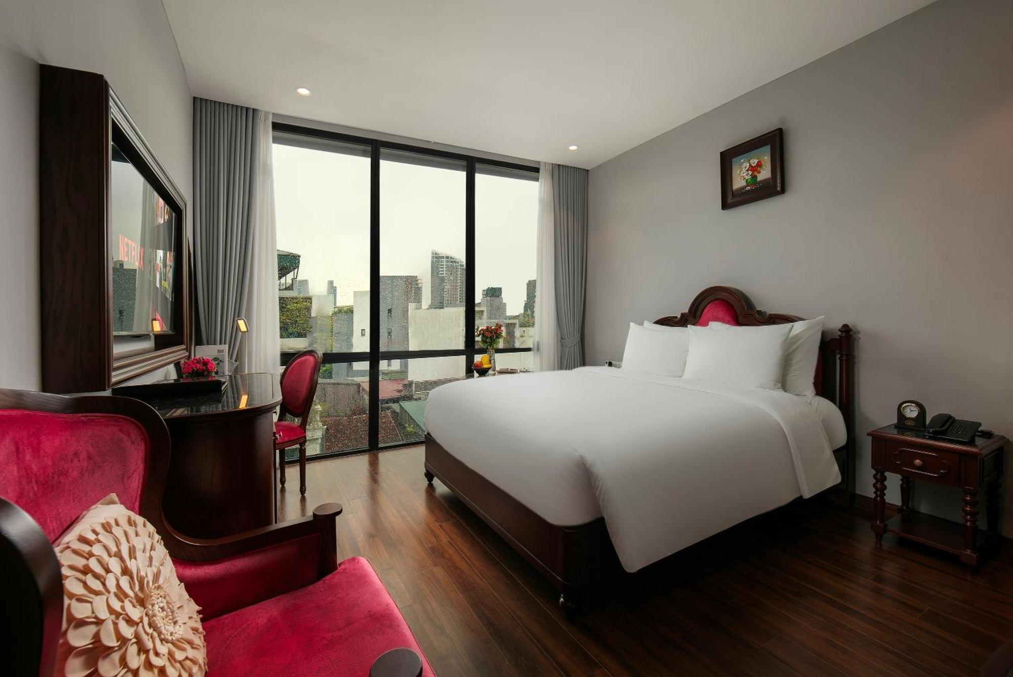 Serene Central Hotel Hanoi Exterior foto