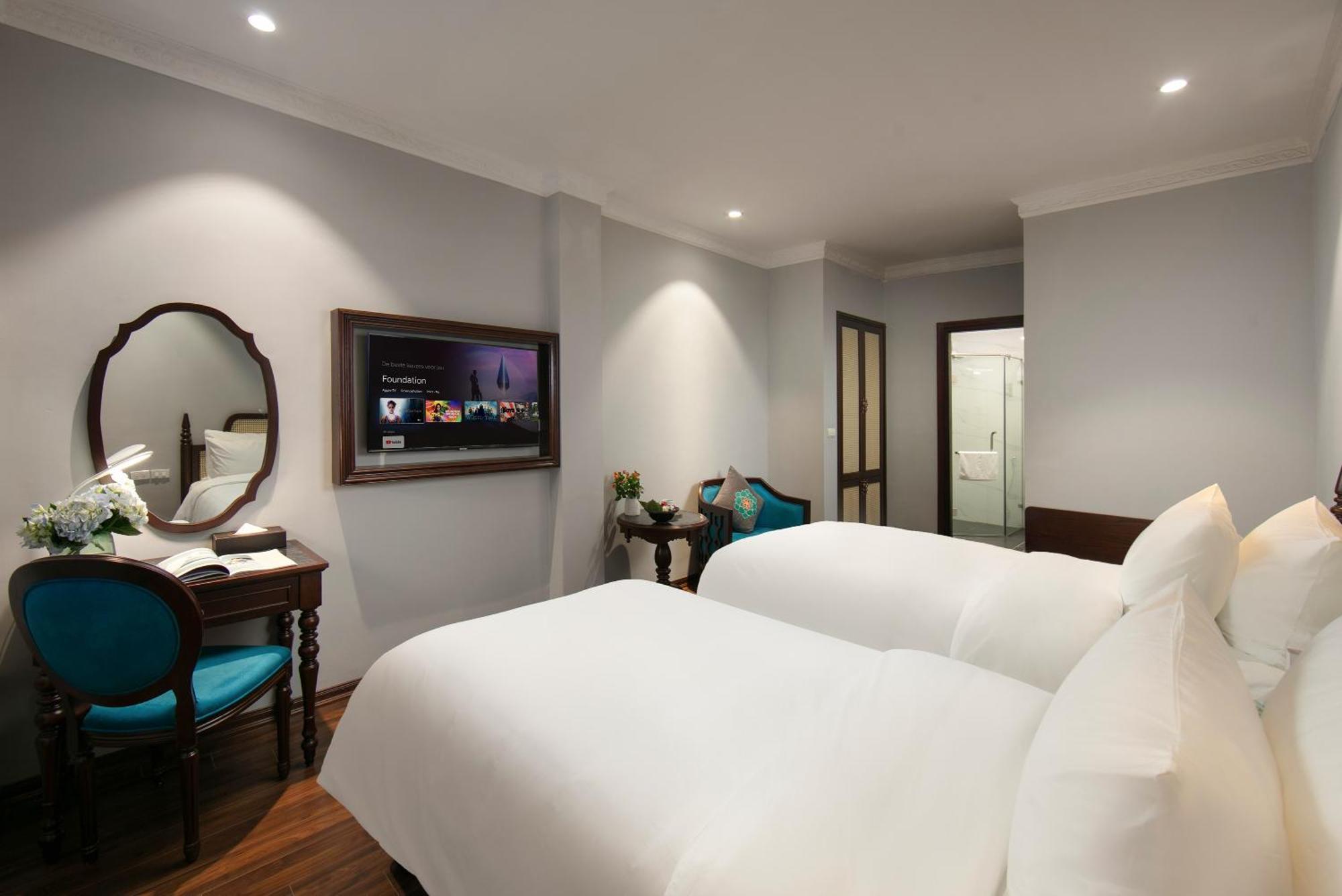 Serene Central Hotel Hanoi Exterior foto