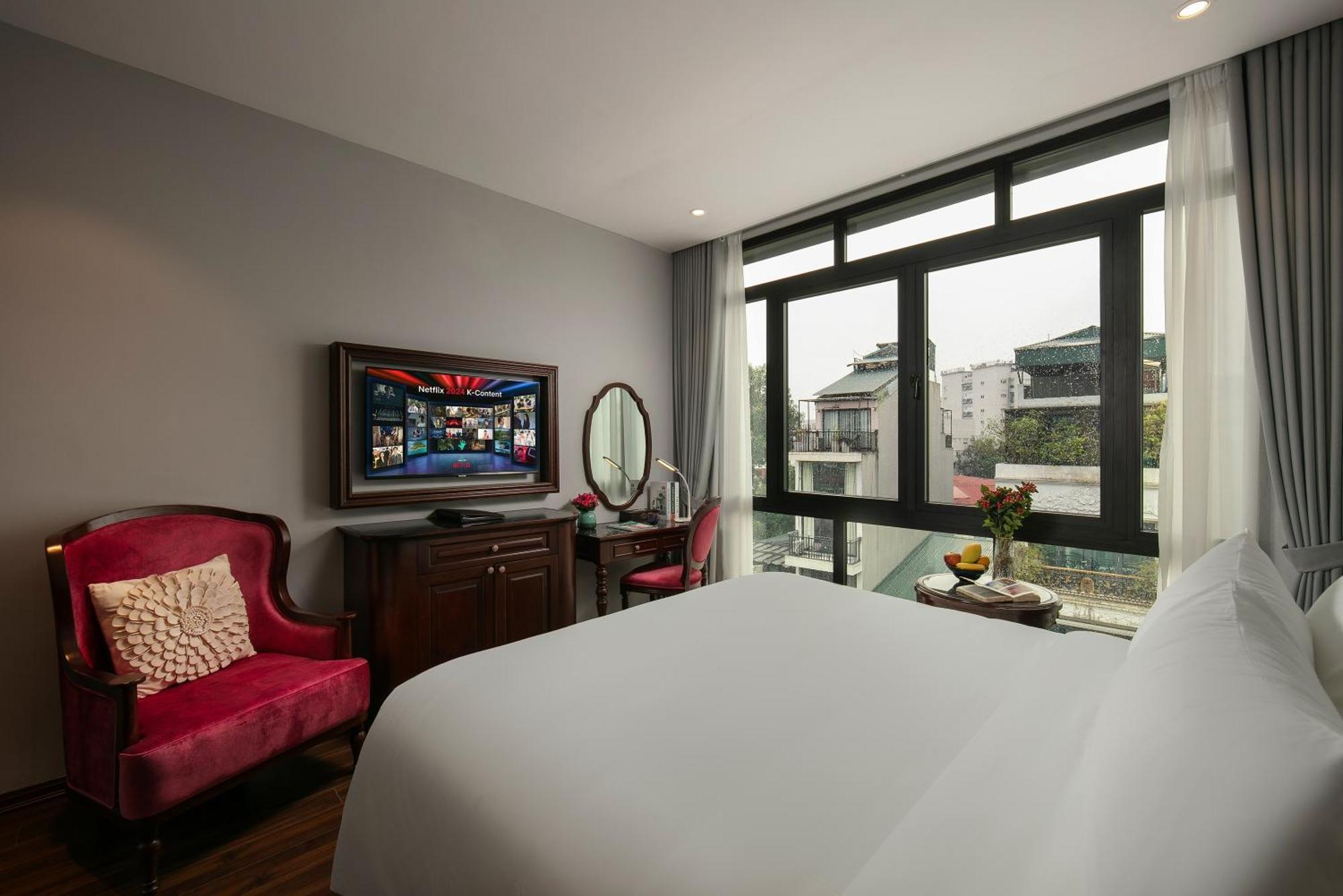 Serene Central Hotel Hanoi Exterior foto