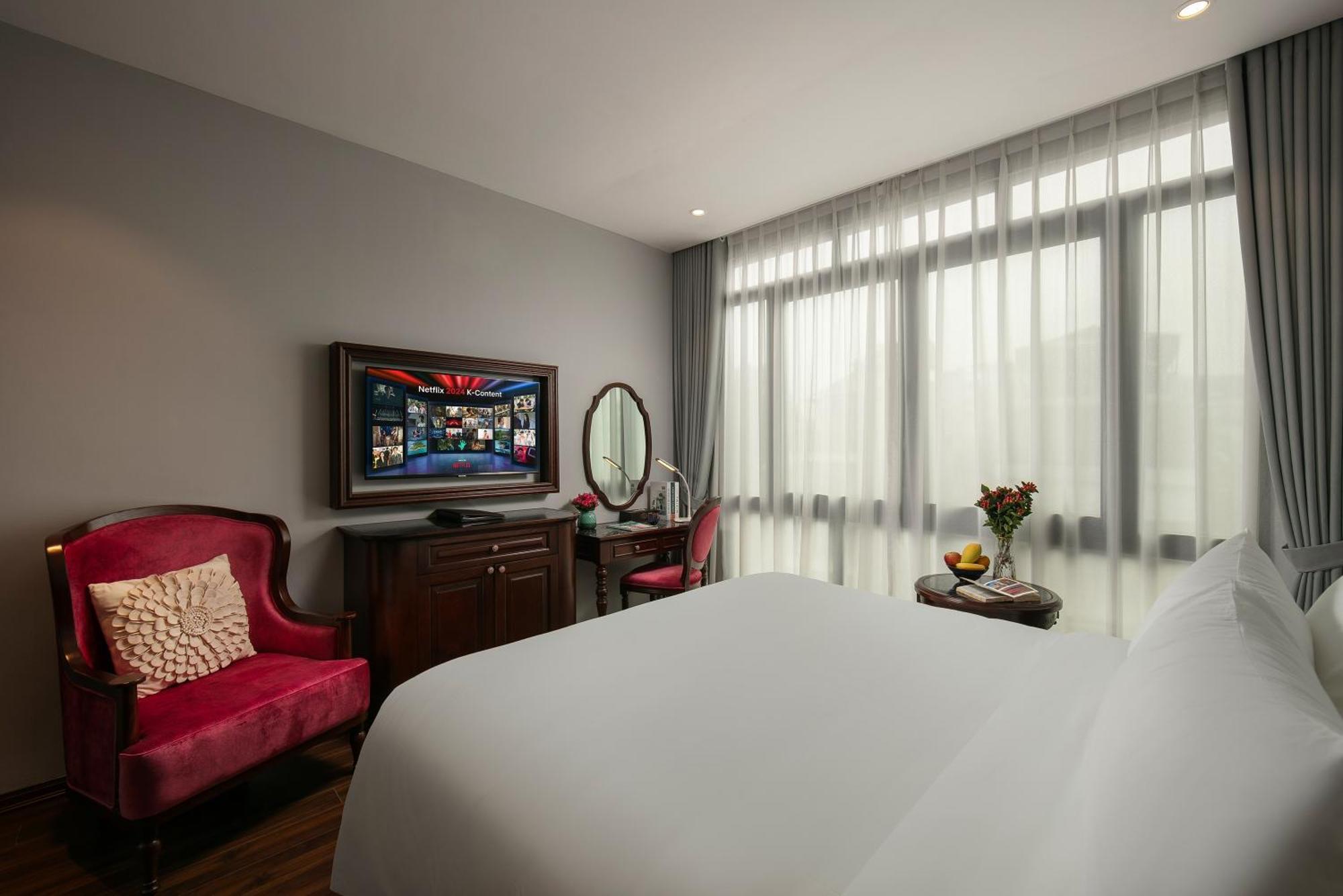 Serene Central Hotel Hanoi Exterior foto
